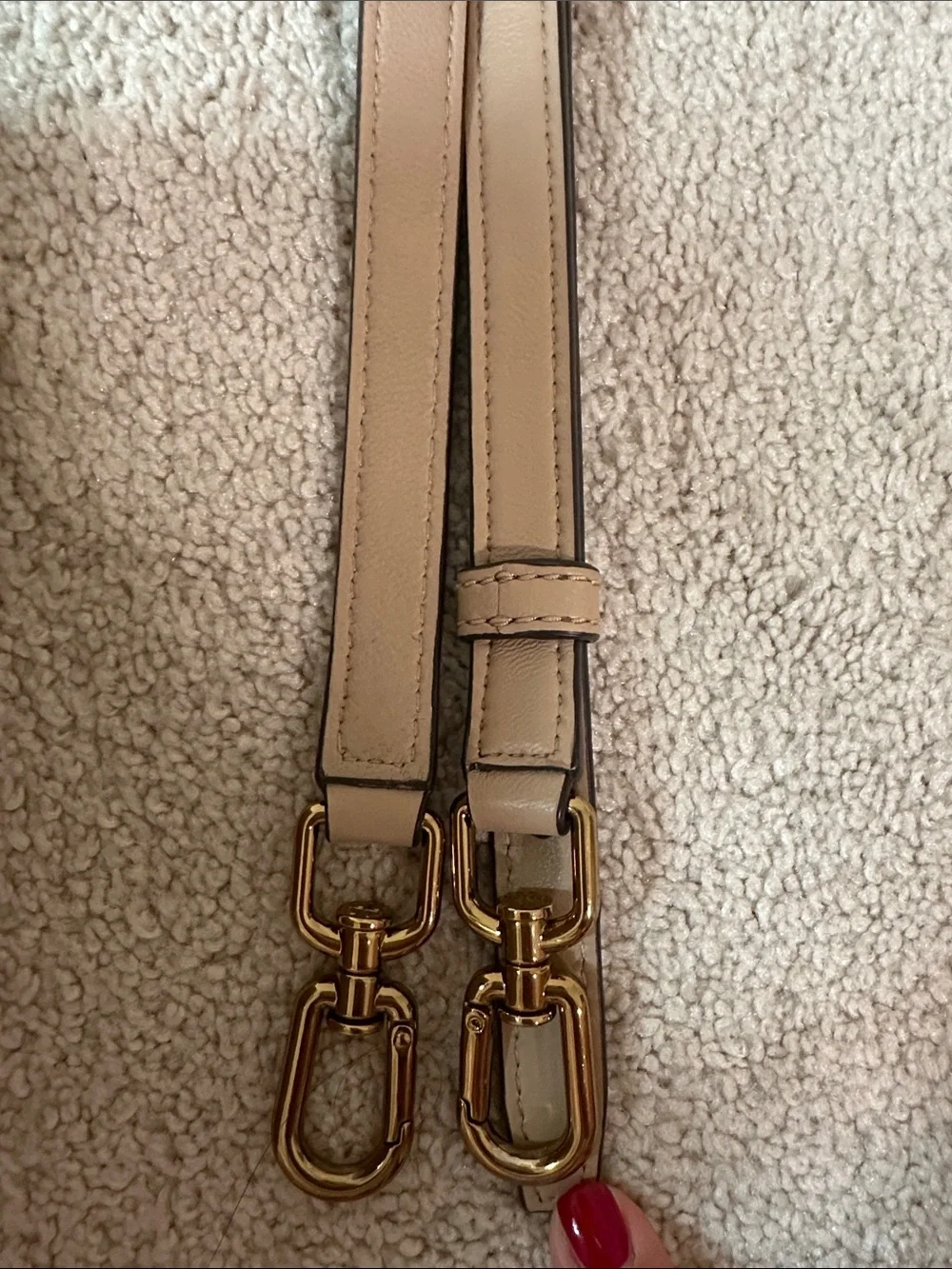 Tory Burch Quilted Chevron Top-Handle Satchel in Nude Tan